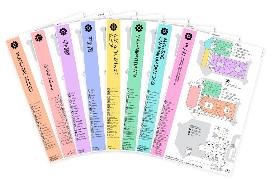 Available languages for the floorplan