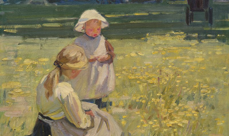Helen McNicoll, Buttercups, c. 1910. Oil on canvas