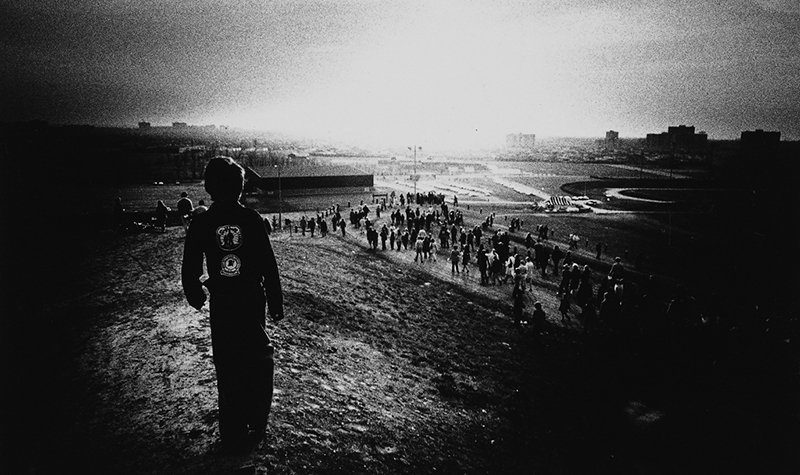 Kan Azuma, Untitled (detail), c. 1973, from the series Erosion. Gelatin silver print