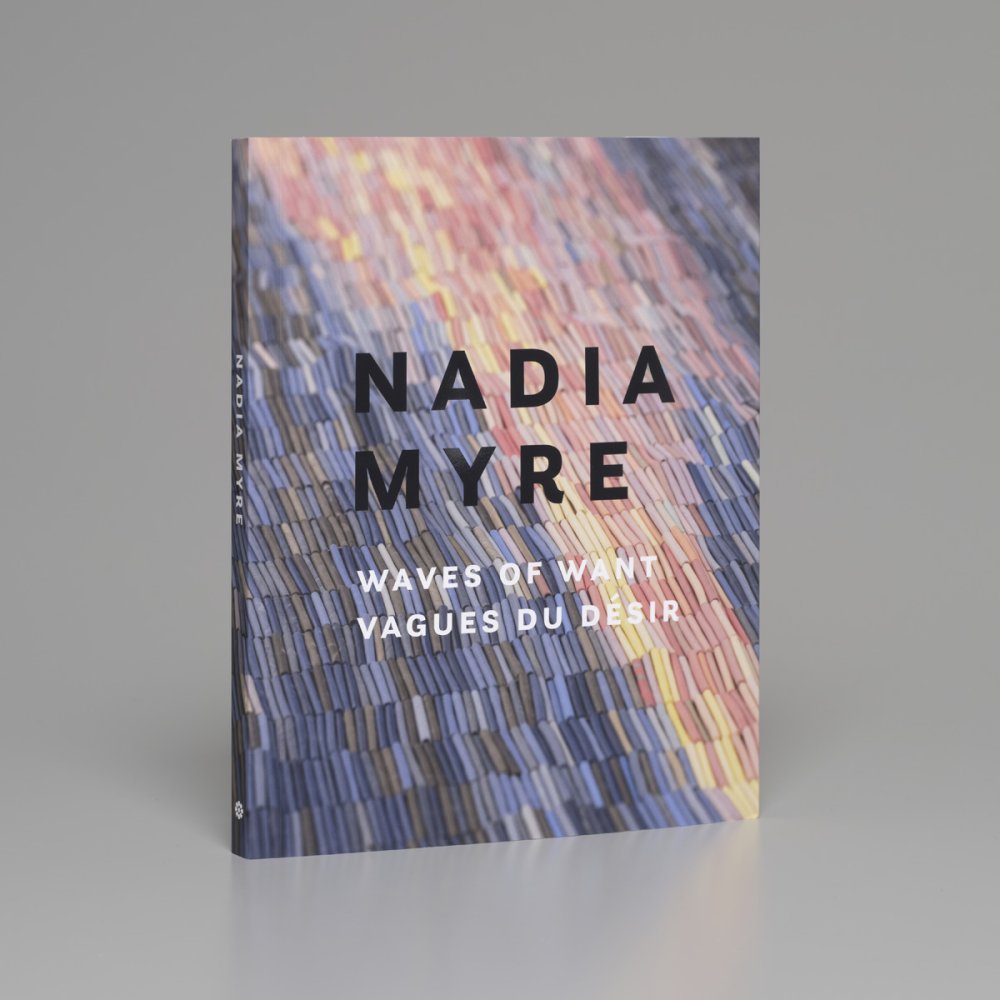 Nadia Myre, Waves of Want Catalogue, Bilingual